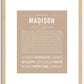 Madison | Name Art Print