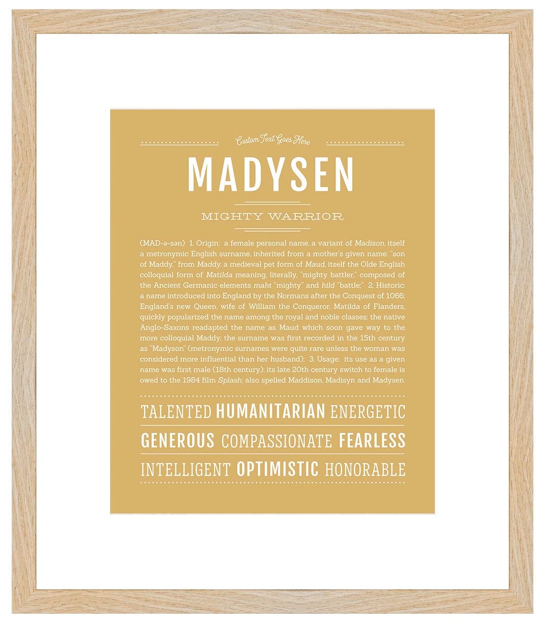 Madysen | Name Art Print