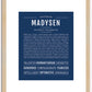 Madysen | Name Art Print