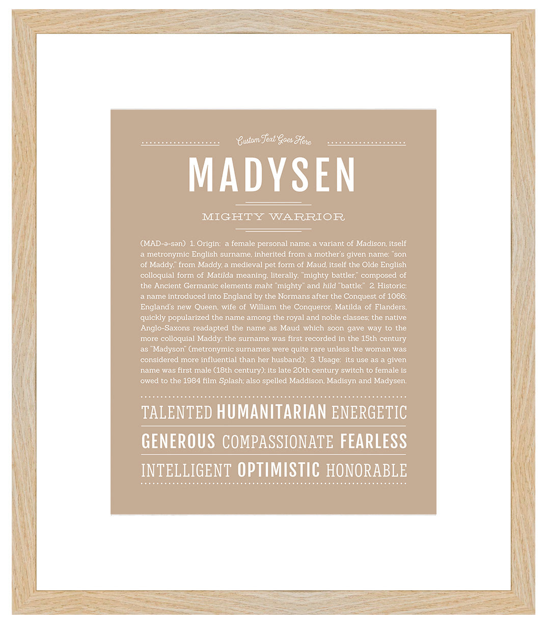 Madysen | Name Art Print