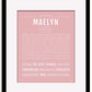 Frame Options | Dusty Rose | Black Frame, Matted