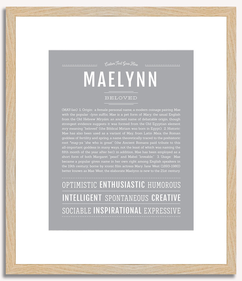 Maelynn | Name Art Print