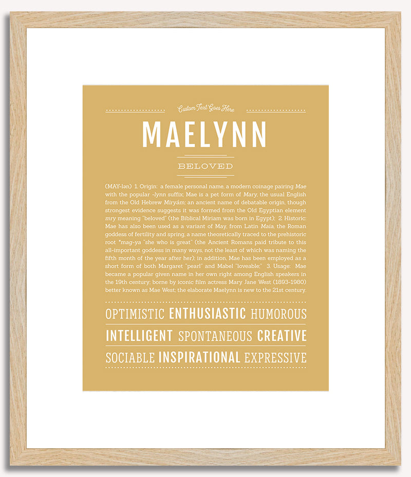 Maelynn | Name Art Print