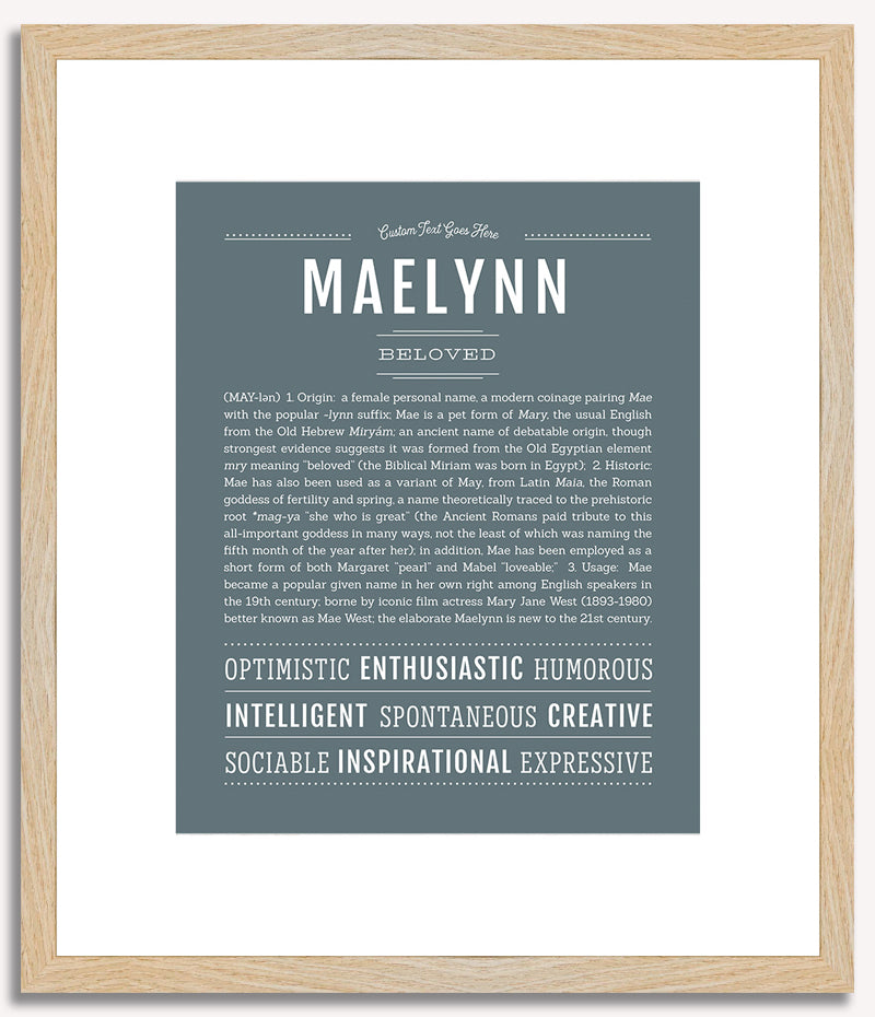 Maelynn | Name Art Print