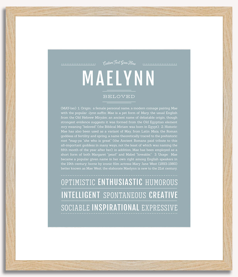 Maelynn | Name Art Print