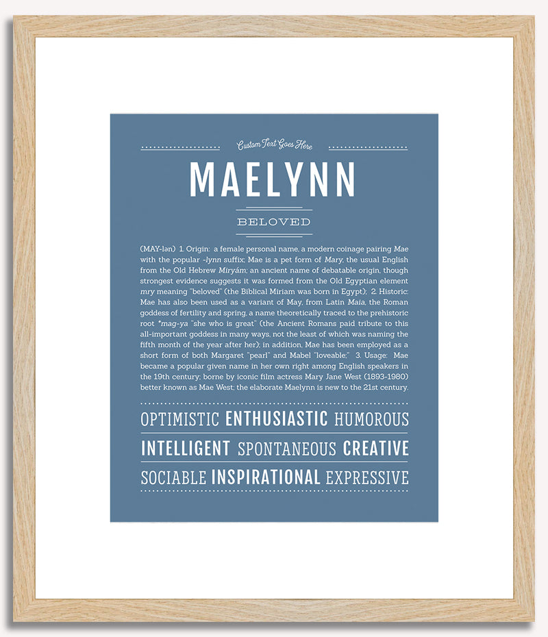 Maelynn | Name Art Print