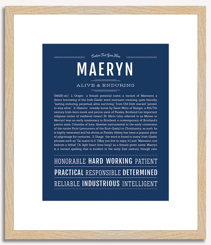 Maeryn | Name Art Print