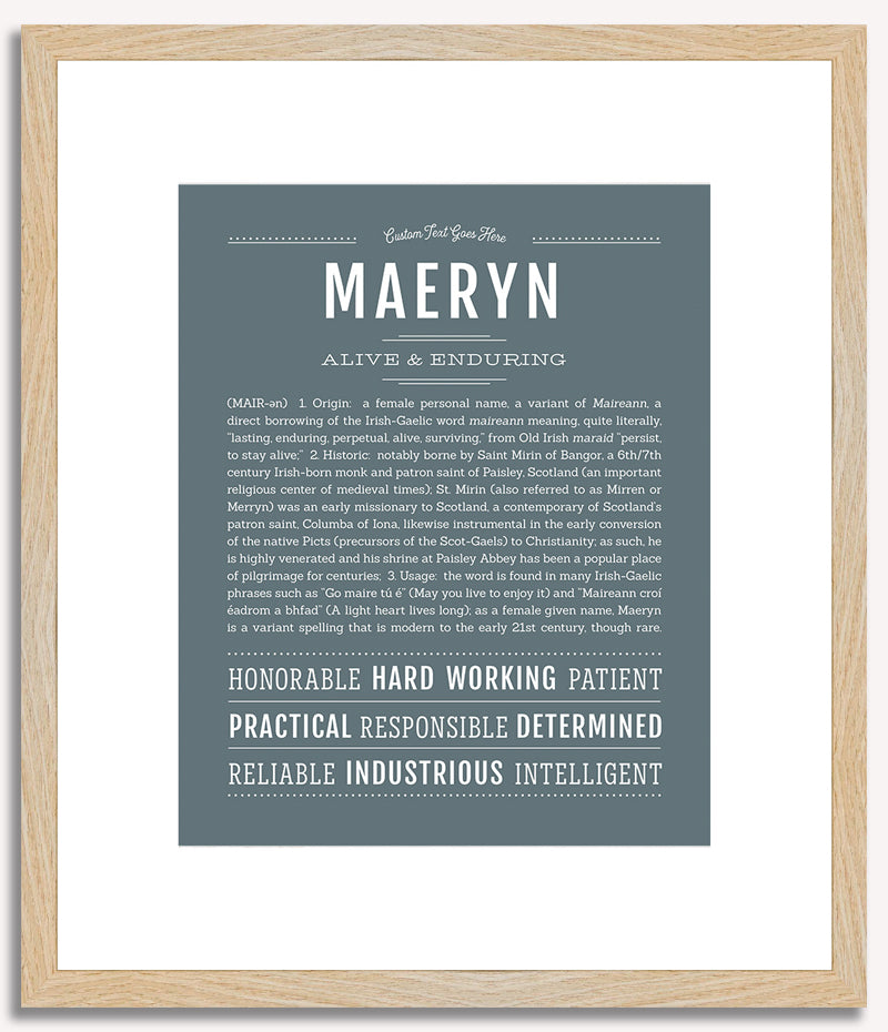 Maeryn | Name Art Print