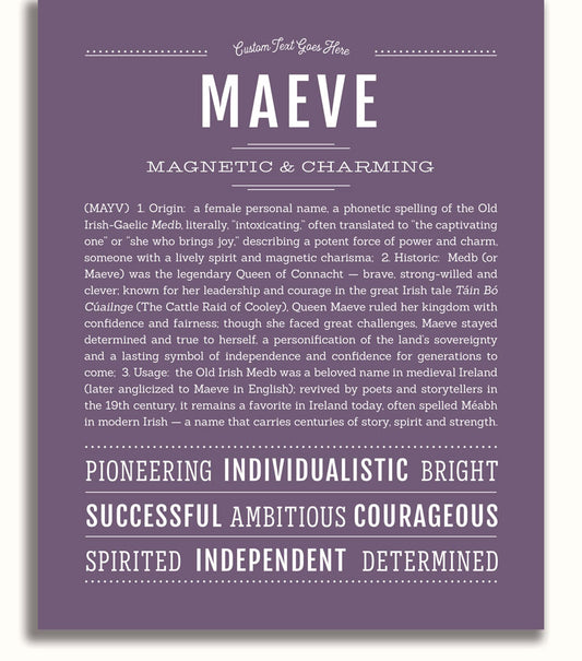 Frame Options | Deep Purple | White Frame, Matted