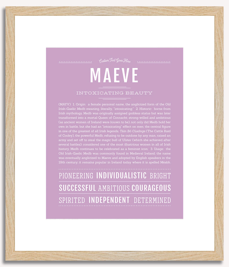 Maeve | Name Art Print