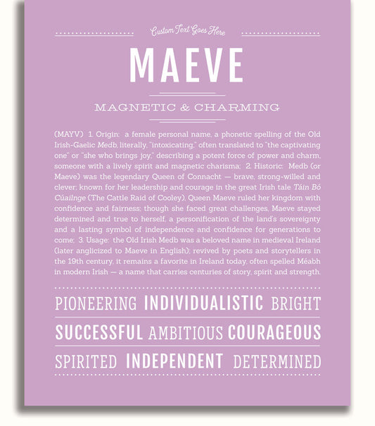 Frame Options | Lilac | White Frame, Matted