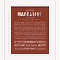 Frame Options | Bordeaux | Black Frame, Matted