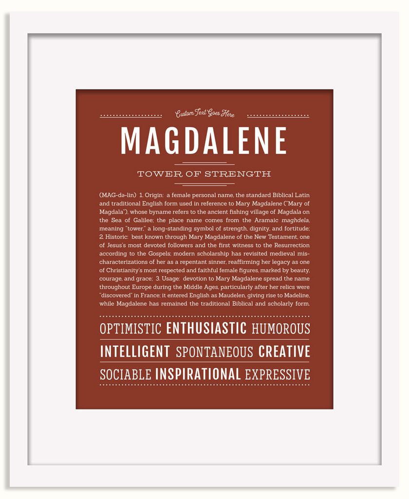 Frame Options | Bordeaux | Black Frame, Matted
