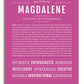 Frame Options | Dark Pink | White Frame, Matted