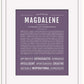 Frame Options | Deep Purple | Black Frame, Matted