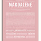 Frame Options | Dusty Rose | White Frame, Matted