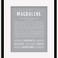 Frame Options | Light Gray | Maple Frame, Matted