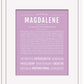 Frame Options | Lilac | Black Frame, Matted