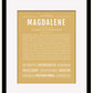 Frame Options | Matte Gold | Maple Frame, Matted