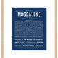 Magdalene | Name Art Print