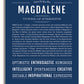 Frame Options | Midnight Blue | White Frame, Matted