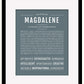 Frame Options | Night Rendezvous | Maple Frame, Matted