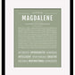 Frame Options | Sage | Maple Frame, Matted