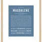 Magdalene | Name Art Print