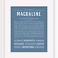 Frame Options | Steele Blue | Black Frame, Matted