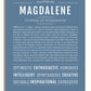 Frame Options | Steele Blue | White Frame, Matted