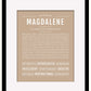 Frame Options | Tan | Maple Frame, Matted