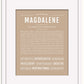 Frame Options | Tan | Black Frame, Matted