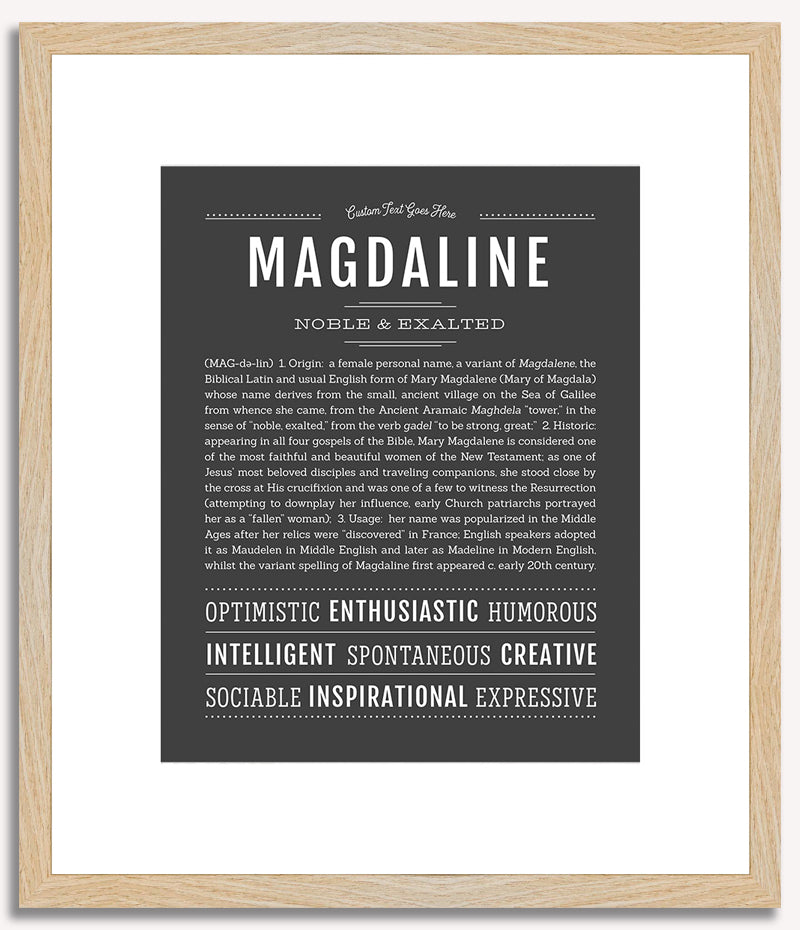 Magdaline | Name Art Print