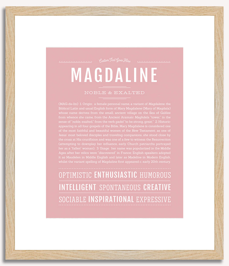 Magdaline | Name Art Print