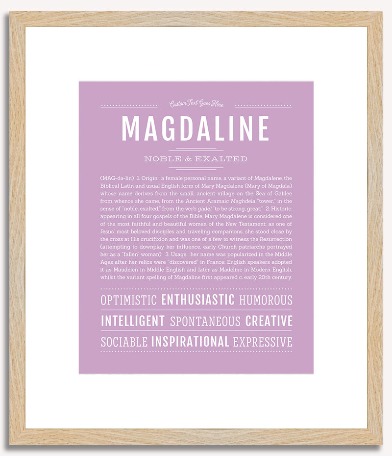 Magdaline | Name Art Print