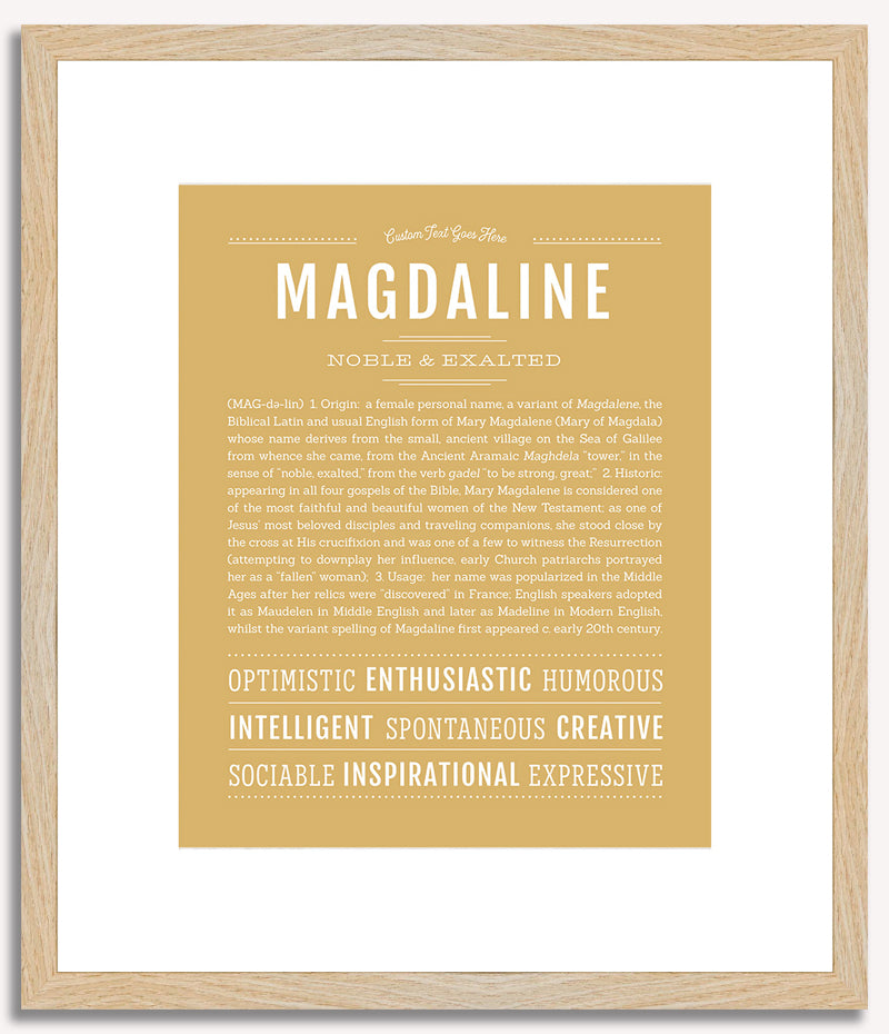 Magdaline | Name Art Print