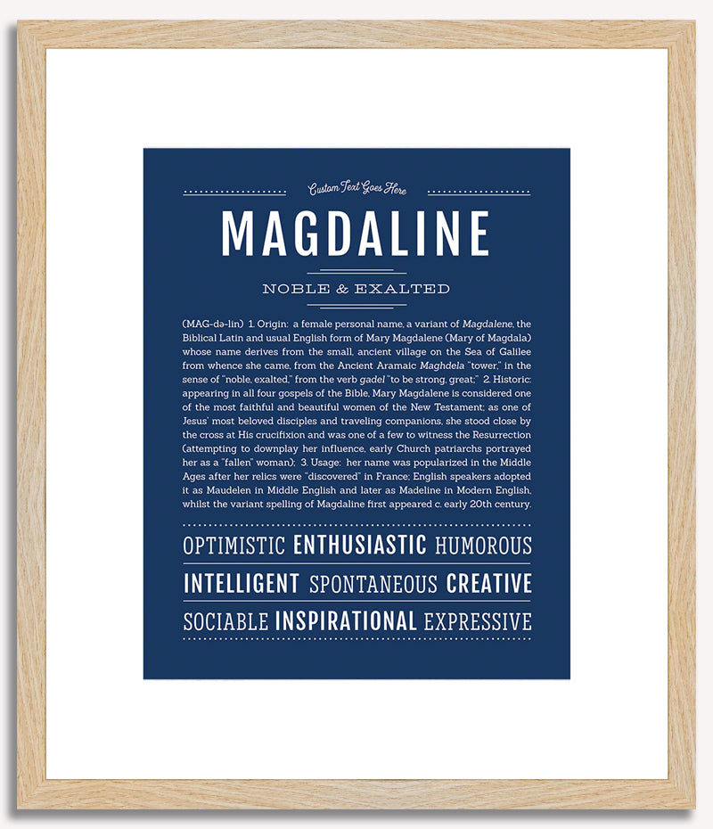 Magdaline | Name Art Print