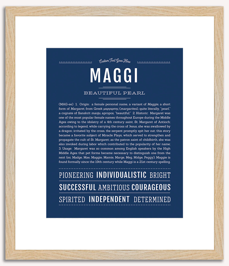 Maggi | Name Art Print