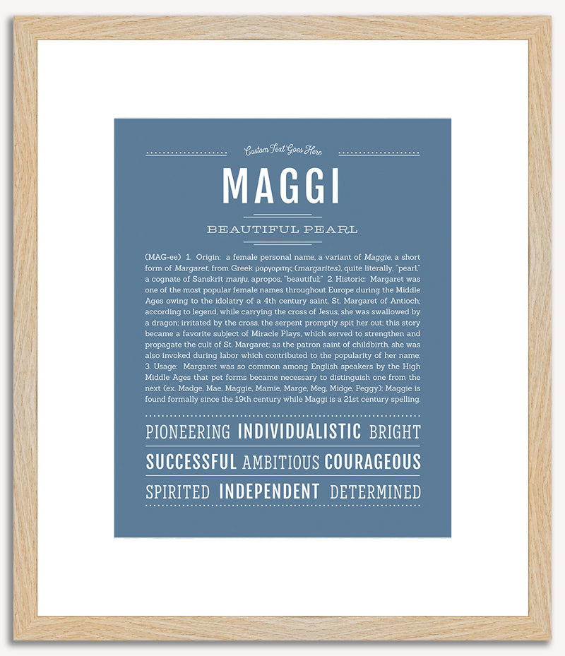 Maggi | Name Art Print