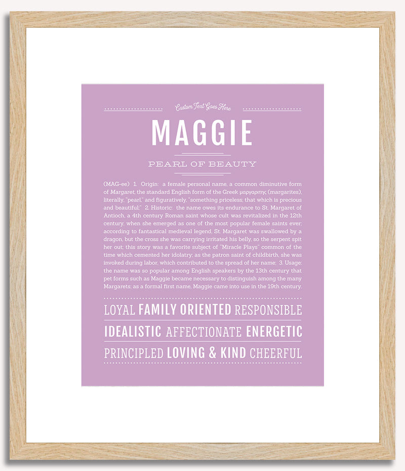 Maggie | Name Art Print