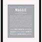 Frame Options | Sage | Black Frame, Matted