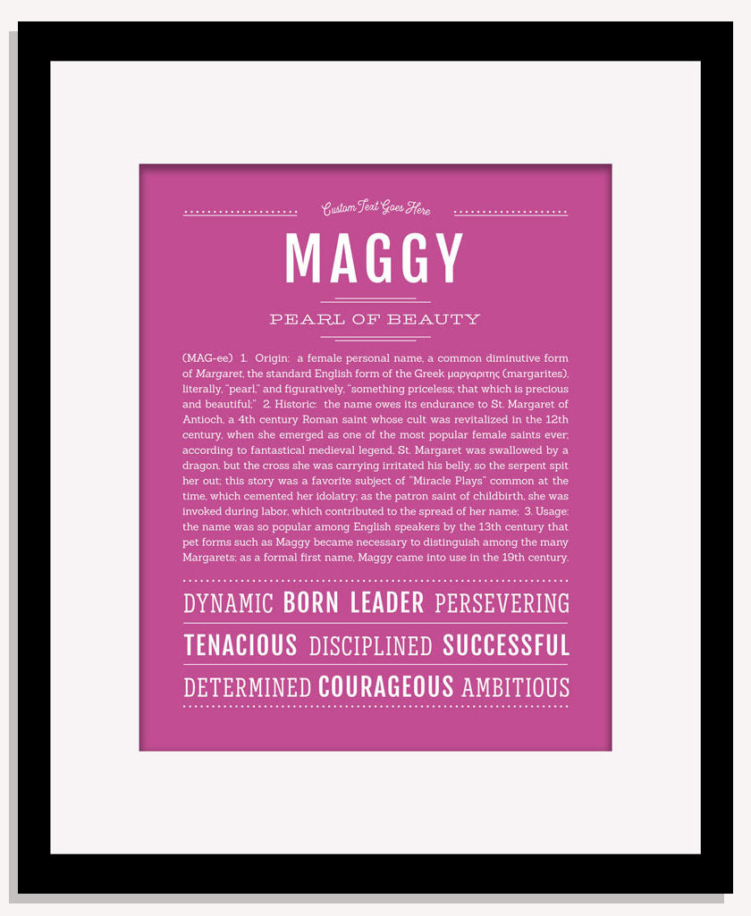 Maggy | Name Art Print