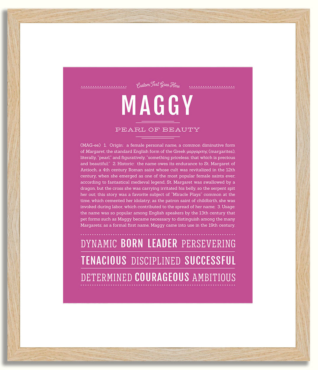 Maggy | Name Art Print