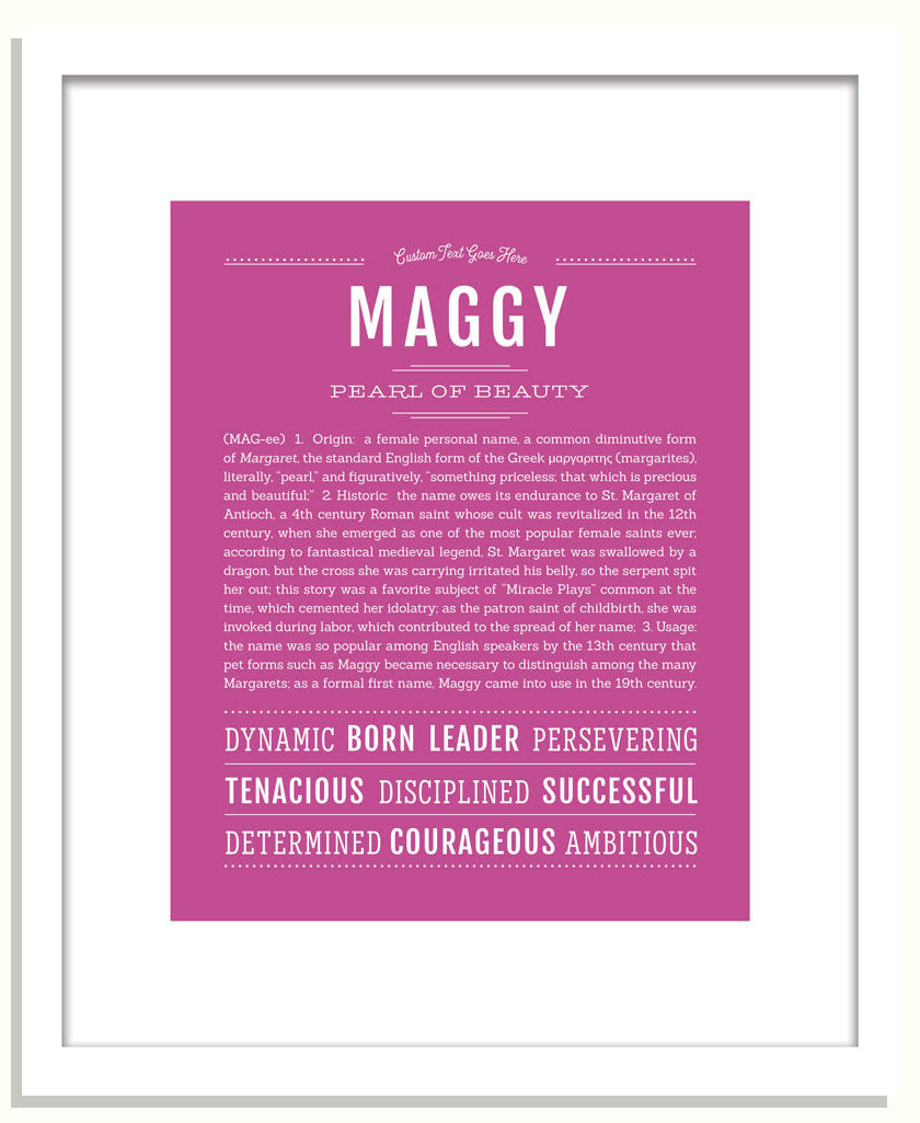 Maggy | Name Art Print
