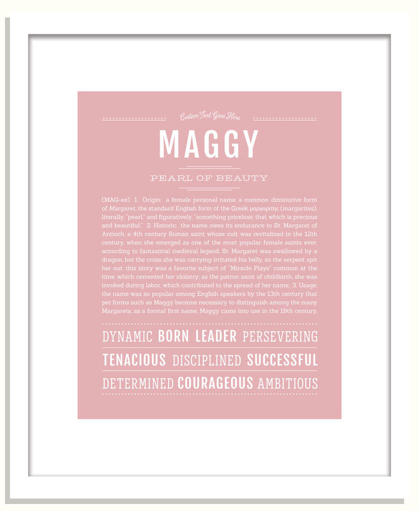 Maggy | Name Art Print