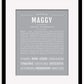 Maggy | Name Art Print
