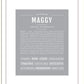 Maggy | Name Art Print
