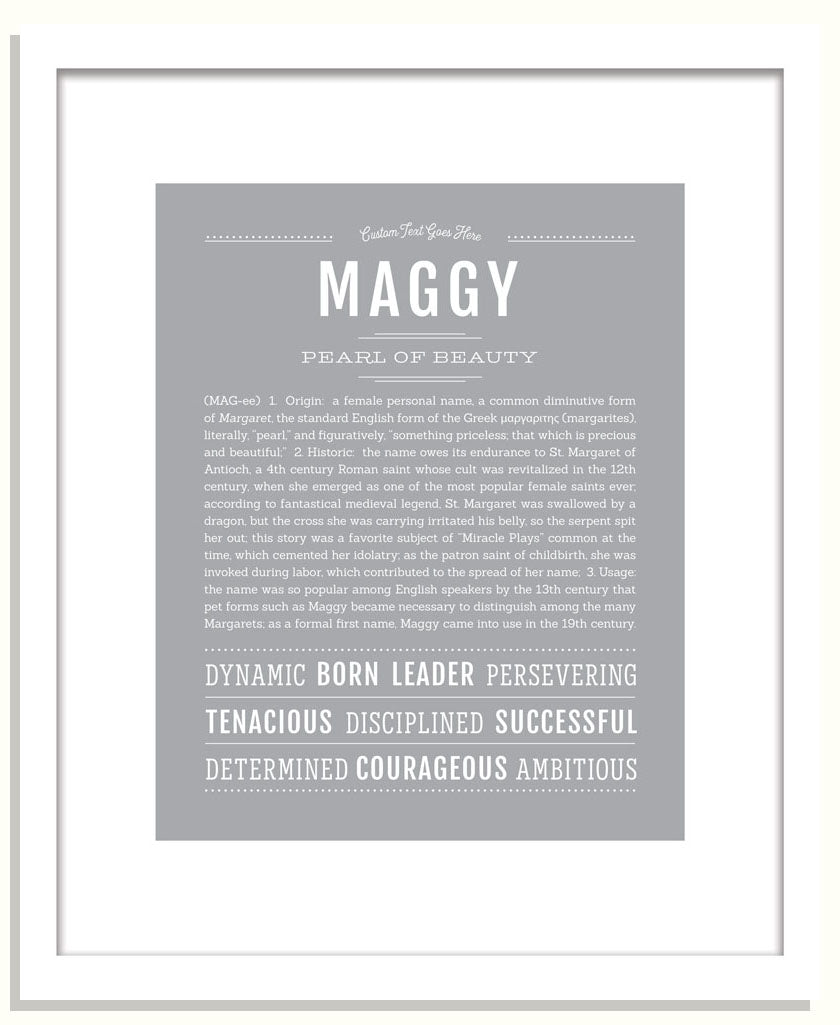 Maggy | Name Art Print