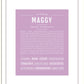 Maggy | Name Art Print