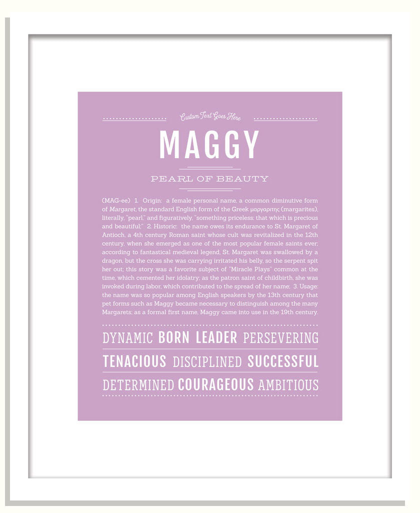 Maggy | Name Art Print